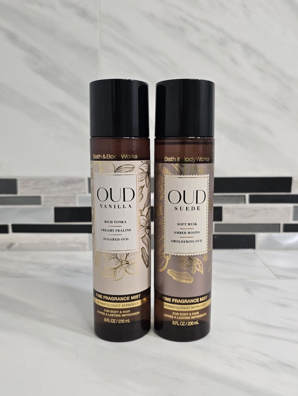 BBW Oud Vanilla & Oud Suede